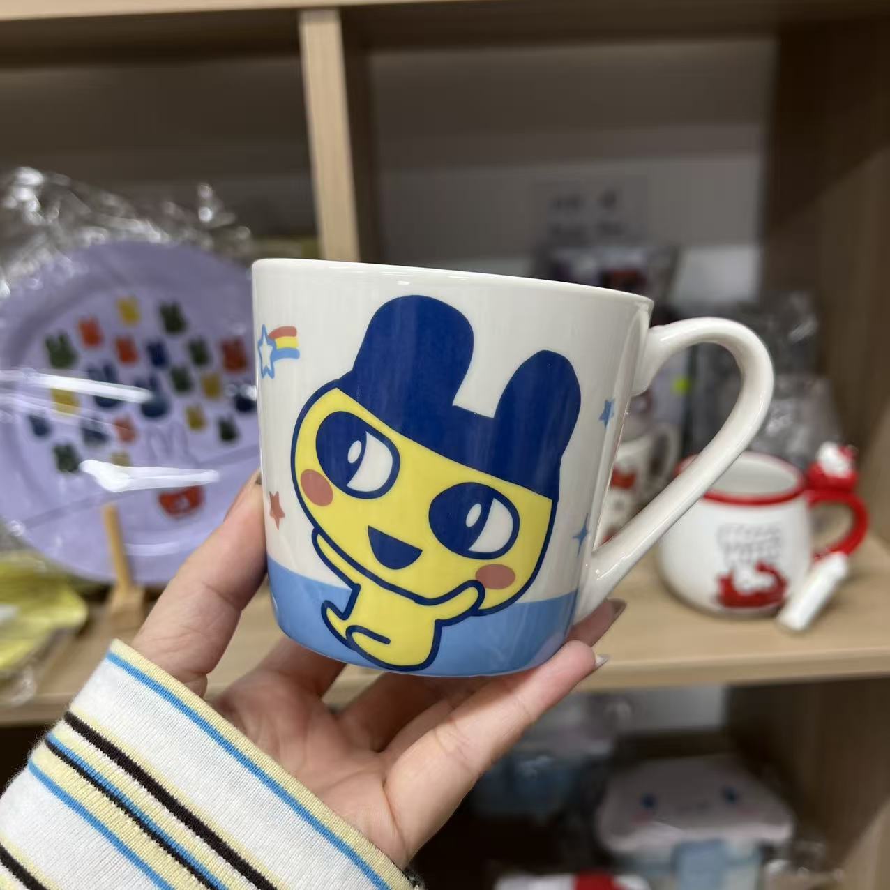 Tamagotchi | Mametchi Porcelain Mug 88×120×100mm (Happy Dance)