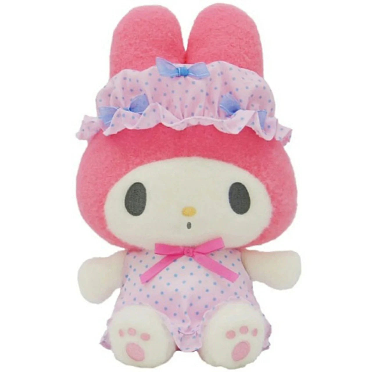 SANRIO | My Melody Plush Toy Plush Doll S H25×W22×D15cm (Nightcap Ribbon)