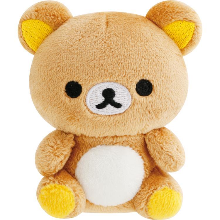 San-X | Rilakkuma Sitting Mini Tenori Plush 75×60×40Mm (Lovely House)