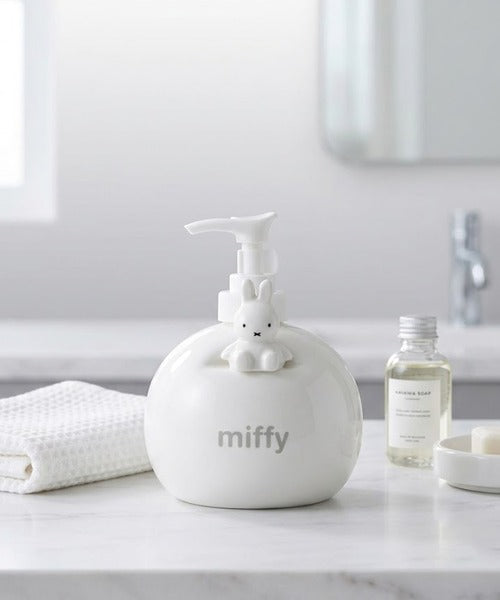 MIFFY | Soap Dispenser White Pump Container Interior 130x95x90mm