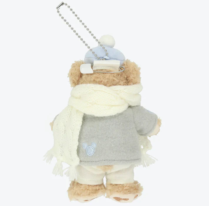 Disney | Tokyodisneysea Duffy And Friends Mascot Holder Plush Keychain With Badge (Dancing Snow