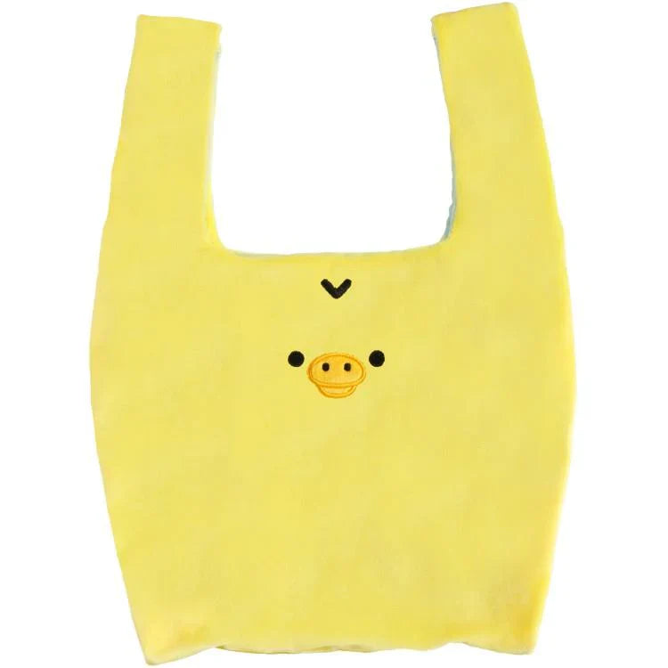 SAN-X | Rilakkuma Kiiroitori Plush Eco Shopping Tote Bag Mascot Plush Marche Bag 360×230×40mm