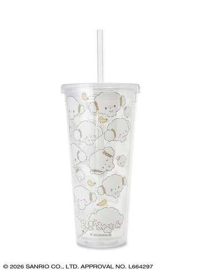 SANRIO HOUSE | Cogimyun Clear Tumblers with Straw 600ml