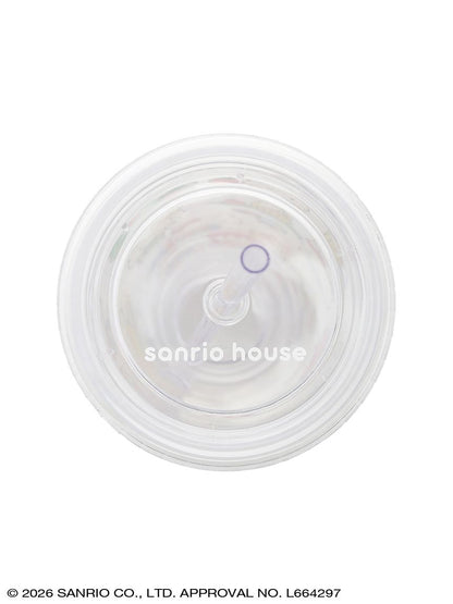 SANRIO HOUSE | Usahana Clear Tumblers with Straw 600ml