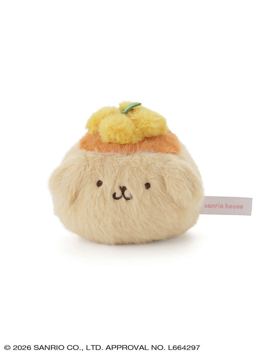 Sanrio House | Pompompurin Plush Toy Plush Doll 100mm Approx. (HELLO Dim Sum)