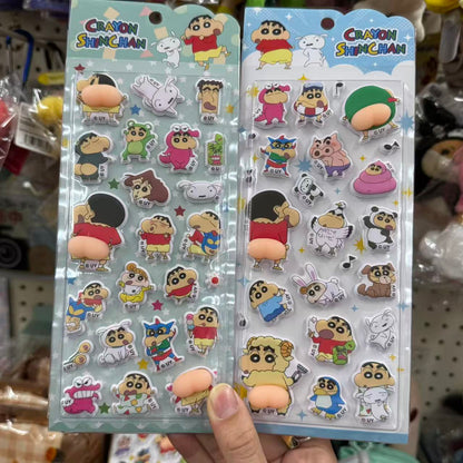 Crayon Shin-chan | Squishy Stickers (4 types, shipped randomly)