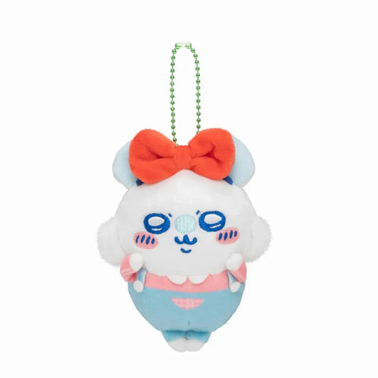 CHIIKAWA | Momonga Mascot Holder Bag Charm Keychain 140×100×80mm (Exciting Amusement Park)