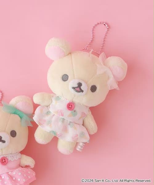 Korilakkuma x Tiny Tiny | Mascot Holder Bag Charm Keychain (Limited Edition)