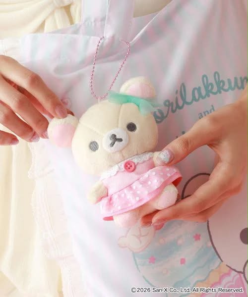 Korilakkuma x Tiny Tiny | Mascot Holder Bag Charm Keychain (Limited Edition)