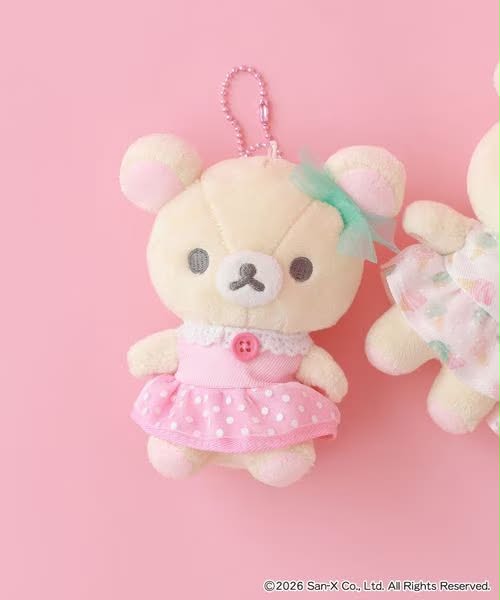 Korilakkuma x Tiny Tiny | Mascot Holder Bag Charm Keychain (Limited Edition)