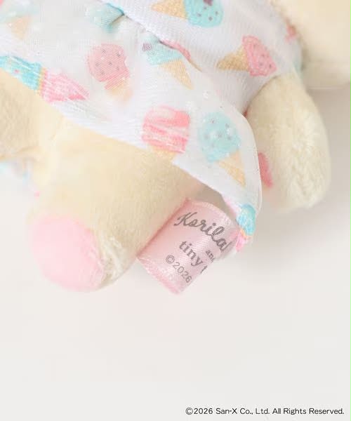 Korilakkuma x Tiny Tiny | Mascot Holder Bag Charm Keychain (Limited Edition)