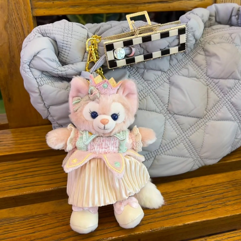 DISNEY | SHANG HAI DisneyLand LinaBell Mascot Holder Plush Keychain (Duffy and Friends)