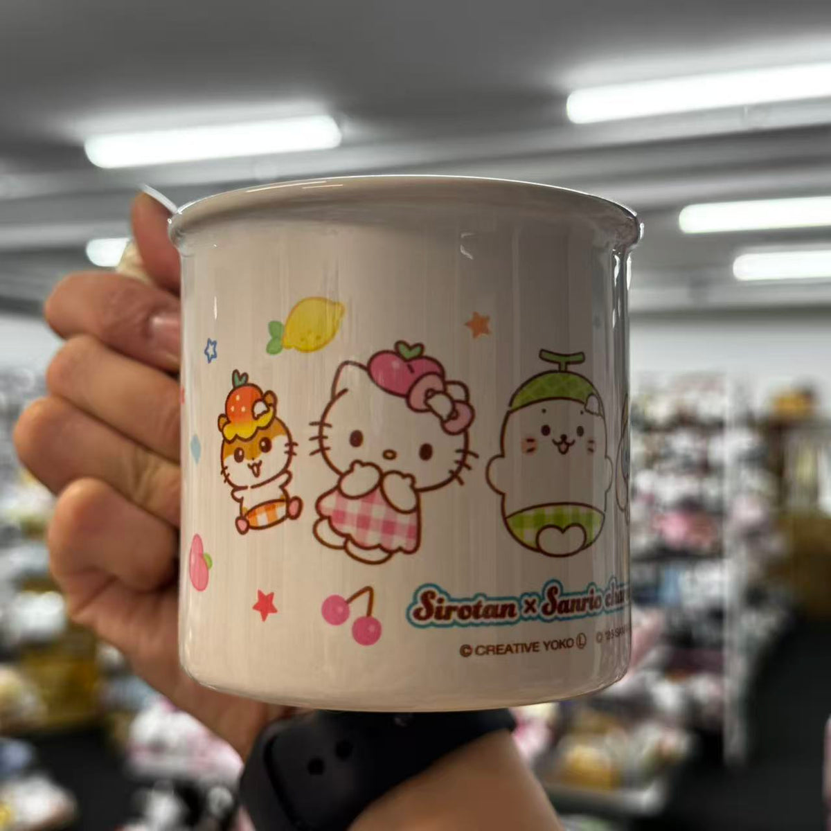 Sirotan x Sanrio Characters | Mug (Fruit)