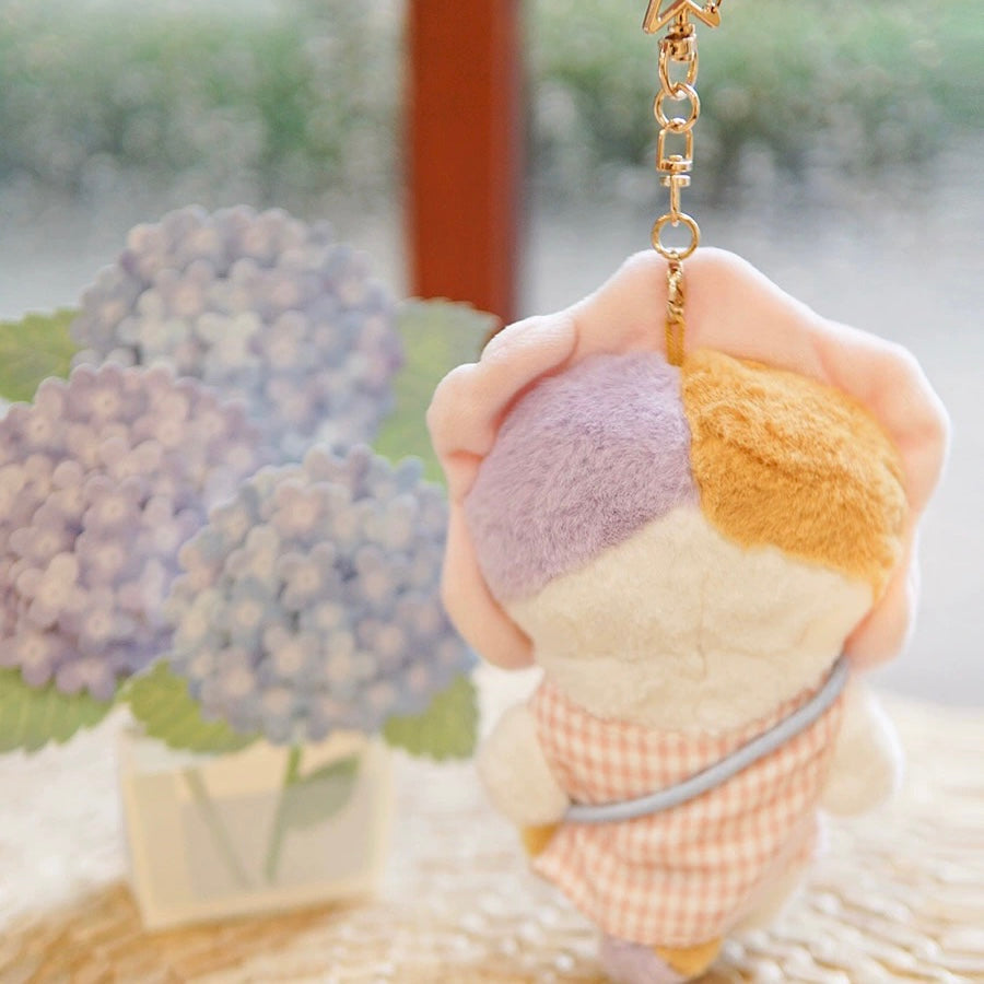 Mewji Calico Cat Mascot Holder Gift Box //