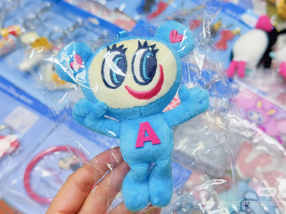 NARUMIYA Chatacter | Angel Blue Plush Keychain Mascot Holder Bag Charm 140×110mm (25th Anniversary / POPUP Limited)