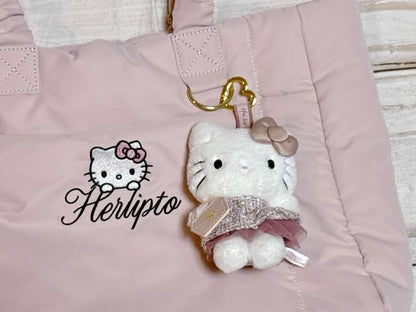 Her lip to X HELLO KITTY | Plush Keychain Bag Charm Mascot Holder