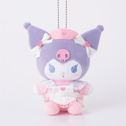 SANRIO | Kuromi Mascot Holder Plush Keychain Bag Charm 10cm Approx. (Nurse Series)