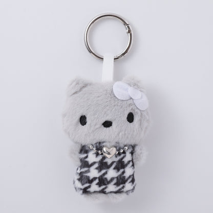 SANRIO | Hello Kitty Fluffy Stylish Mini Mascot 70mm Approx. (Gray)