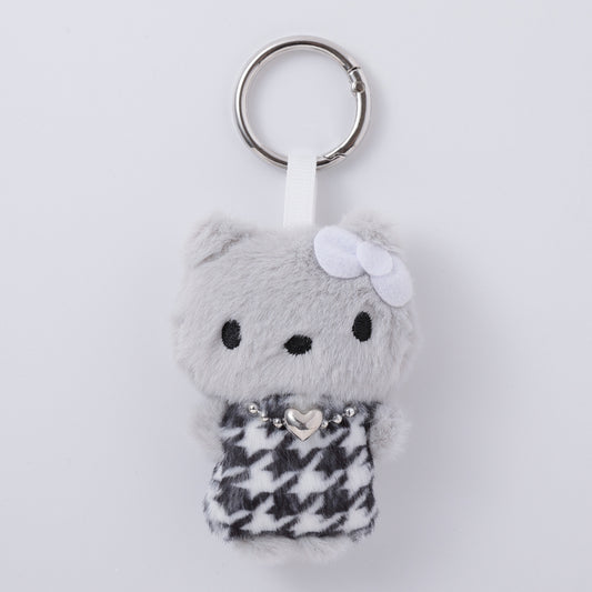 SANRIO | Hello Kitty Fluffy Stylish Mini Mascot 70mm Approx. (Gray)