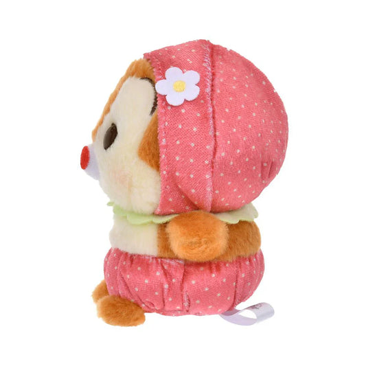 DISNEY | Dale Urupocha-chan Plush Doll H12×W12.5×D8cm (STRAWBERRY COLLECTION)