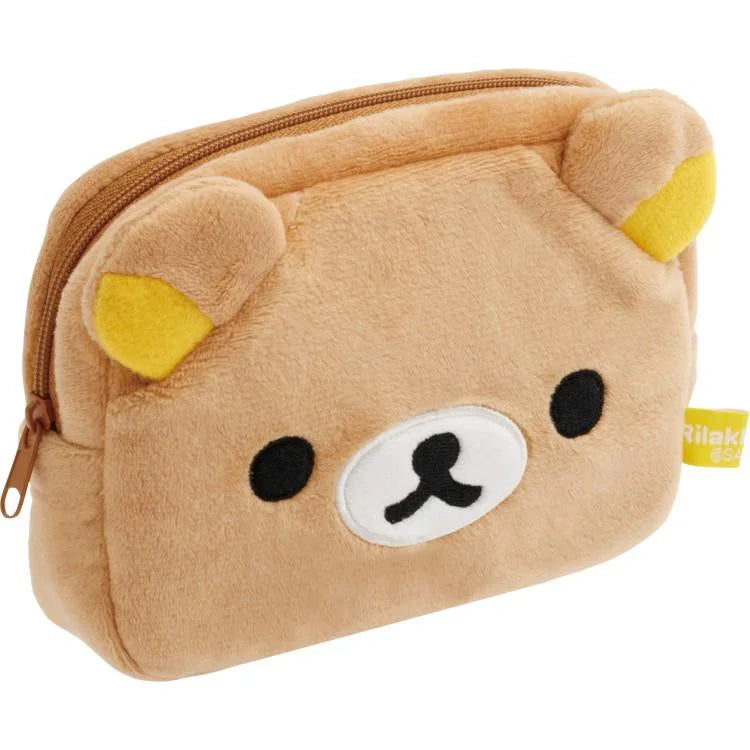 SAN-X | Rilakkuma Plush Square Pouch 115×145×30mm