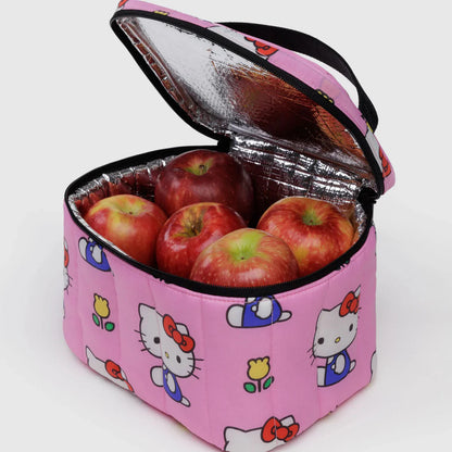 Baggu Puffy Lunch Bag (Hello Kitty Pink)