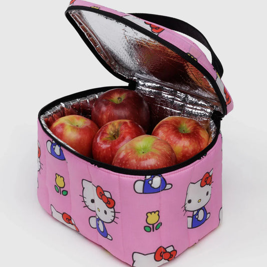 Baggu Puffy Lunch Bag (Hello Kitty Pink)