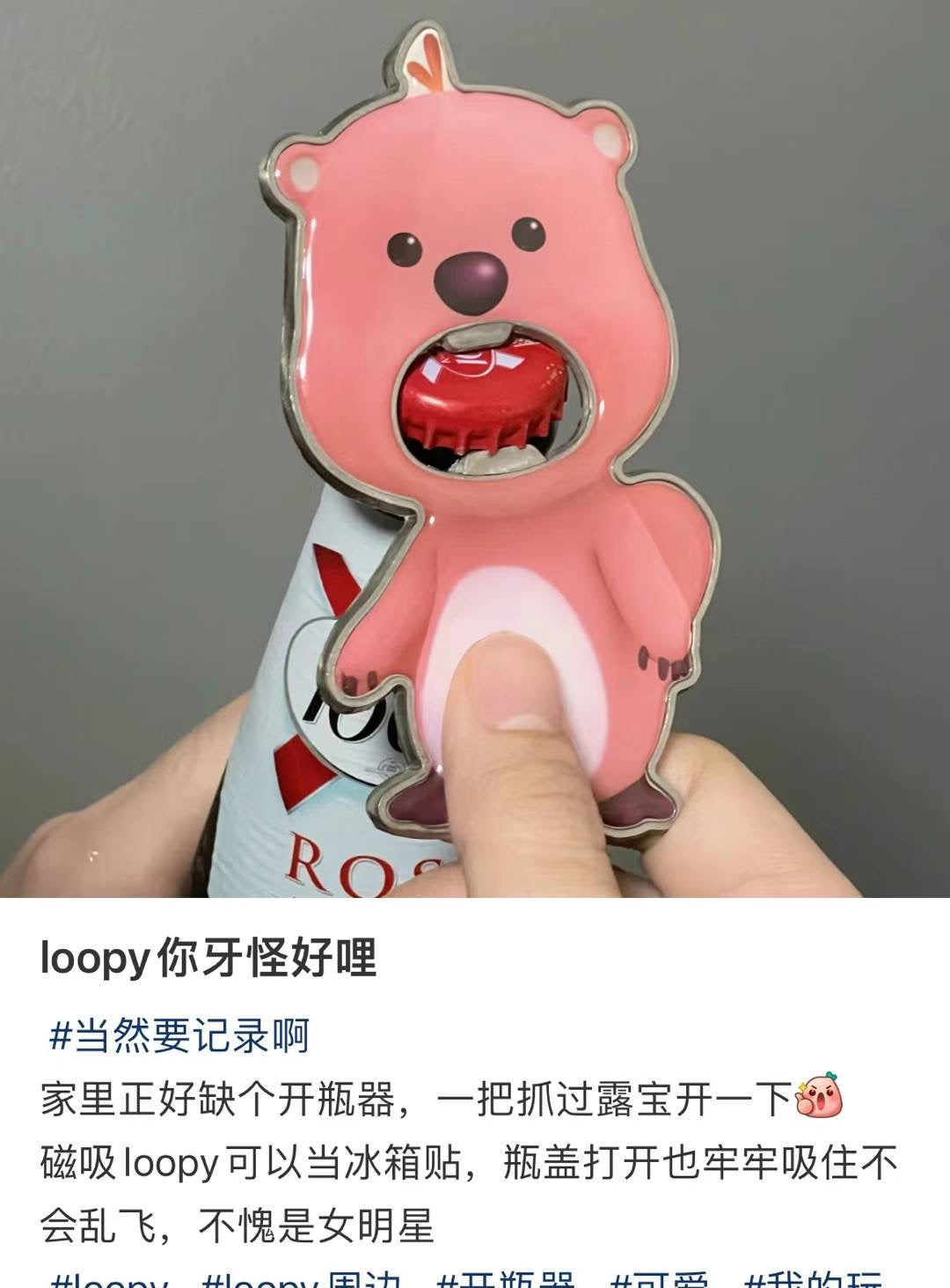 Loopy | Bottle Opener 露比 小海狸 瓶起子/开瓶器