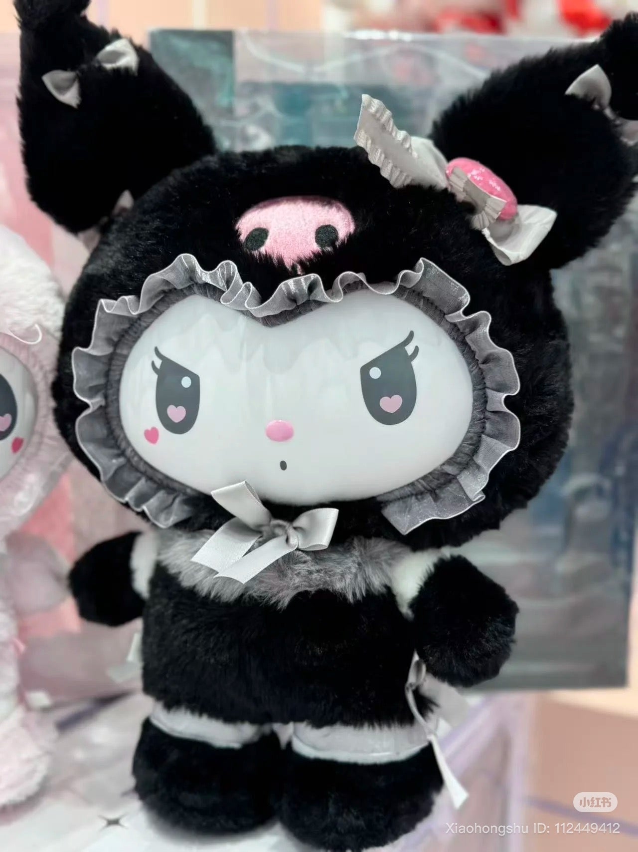 【In store & Pick Up Only】SANRIO | Kuromi Soft Vinyl Face Doll Rabbit Gift Set 268 x 165 x 358 mm (Melousa Romiusa)