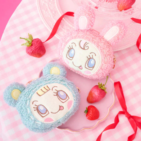 NARUMIYA Chatacter | Mezzo Piano Fluffy Mini Pouch Keychain 130×100×30mm (25th Anniversary / POPUP Limited)