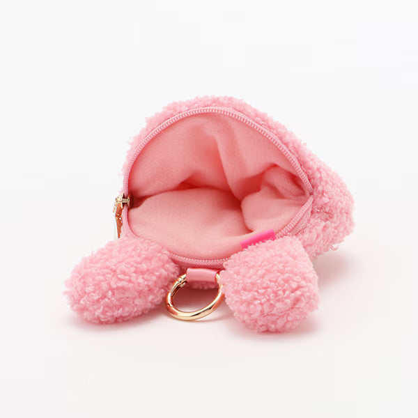 NARUMIYA Chatacter | Mezzo Piano Fluffy Mini Pouch Keychain 130×100×30mm (25th Anniversary / POPUP Limited)