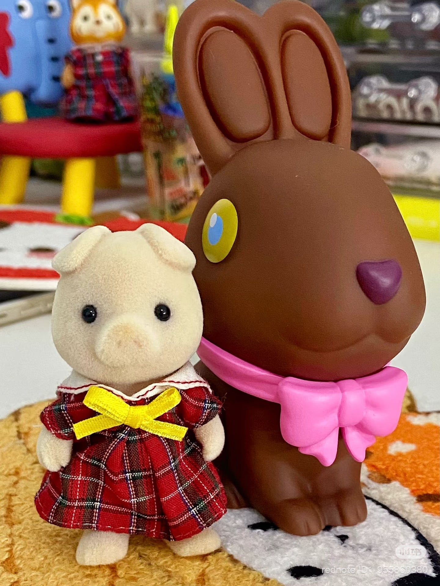 【JP】Sylvanian Families | Sister One-Piece Dress Red