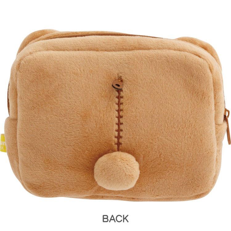 SAN-X | Rilakkuma Plush Square Pouch 115×145×30mm