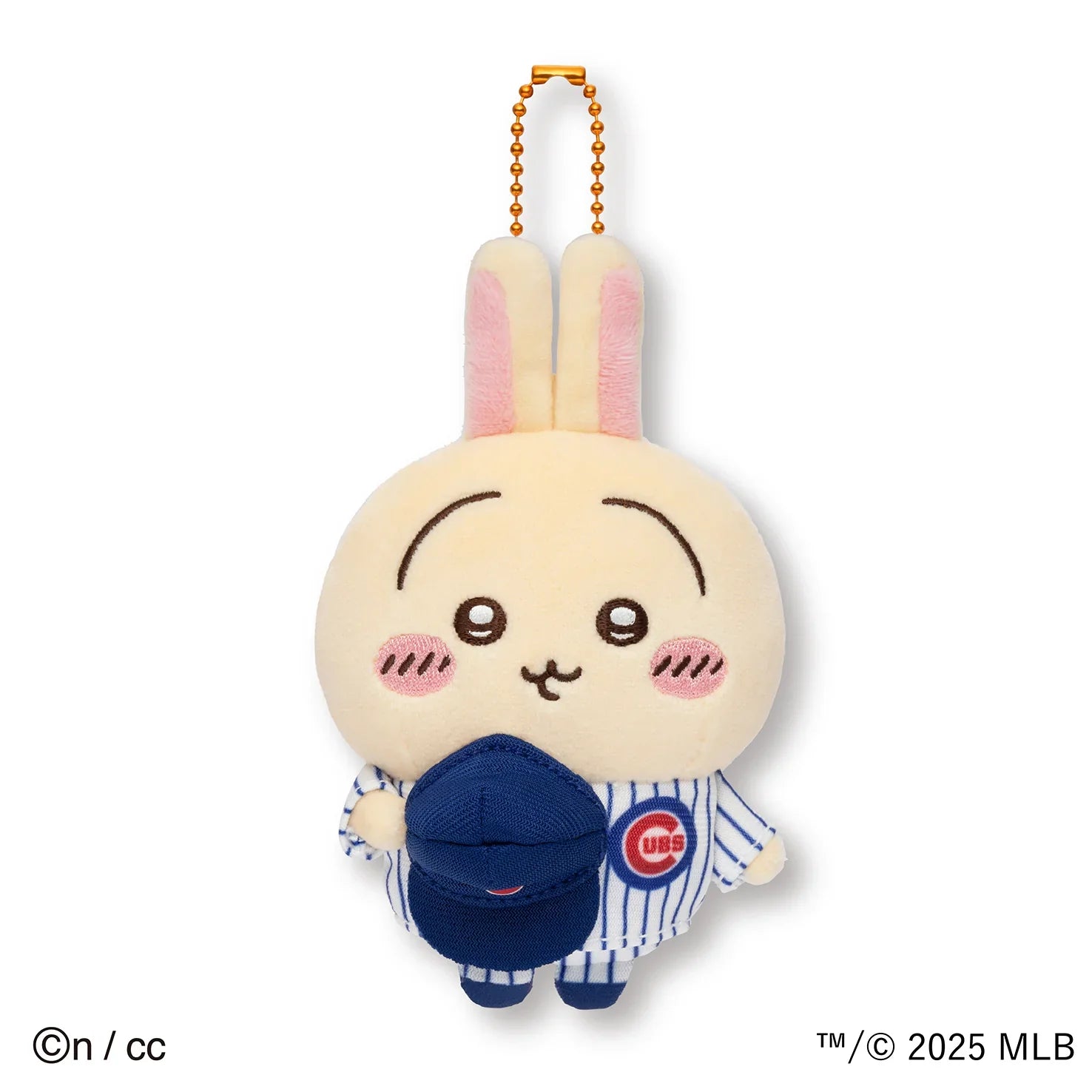 CHIIKAWA x MLB TOKYO SERIES | Mascot Holder Plush Keychain 150×90×50mm (Usagi)