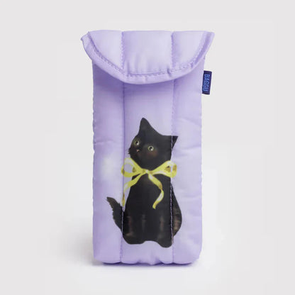 Baggu Puffy Glasses Sleeve (Fancy Cats)