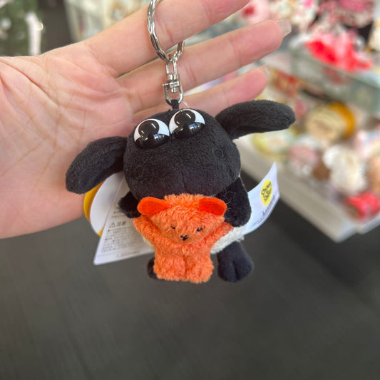 Nici | Shaun Timmy Bean Bag Keyring Approx.10Cm 礼祺 小羊肖恩 提米 沙包豆袋 毛绒玩偶/挂件/钥匙链/包挂 And Bear