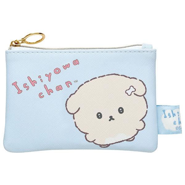 SAN-X | Flat Pouch 95×135×15mm (Ishiyowa-chan/Ishiyowachan Daily Life Looking)