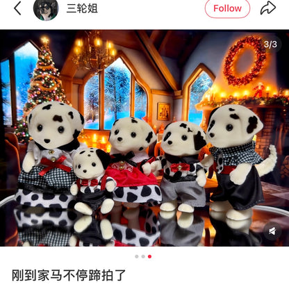 Sylvanian Families  Dalmatian Family - 5862