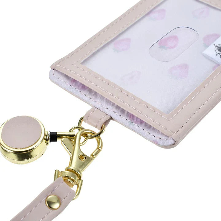 DISNEY | The Aristocats Marie Cat Pass Case with Reel H10.5×W7.2×D1cm (STRAWBERRY COLLECTION)