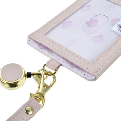 DISNEY | The Aristocats Marie Cat Pass Case with Reel H10.5×W7.2×D1cm (STRAWBERRY COLLECTION)