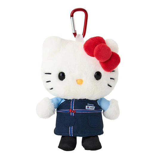 SANRIO | Hello Kitty Plush Mascot Holder Keychain Bag Charm 125×80×135mm (Mini Sanrio Celebrating Shop 55th Anniversary)