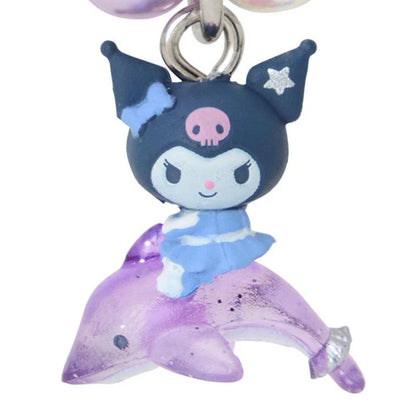 SANRIO | Kuromi Beaded Bracelet 106x73x18mm (Shiny Dolphin)