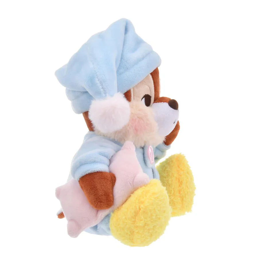 DISNEY | Chip Plush Toy H18×W16×D12cm (PAJAMA STYLE)