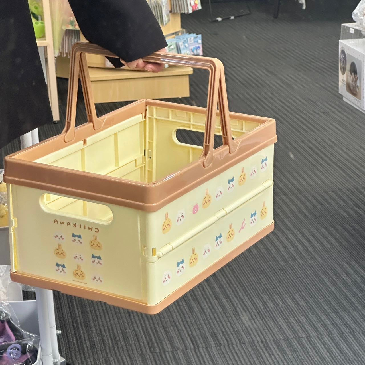 Chiikawafoldable Storage Carry Basket 38×25×19 / // 10Kg