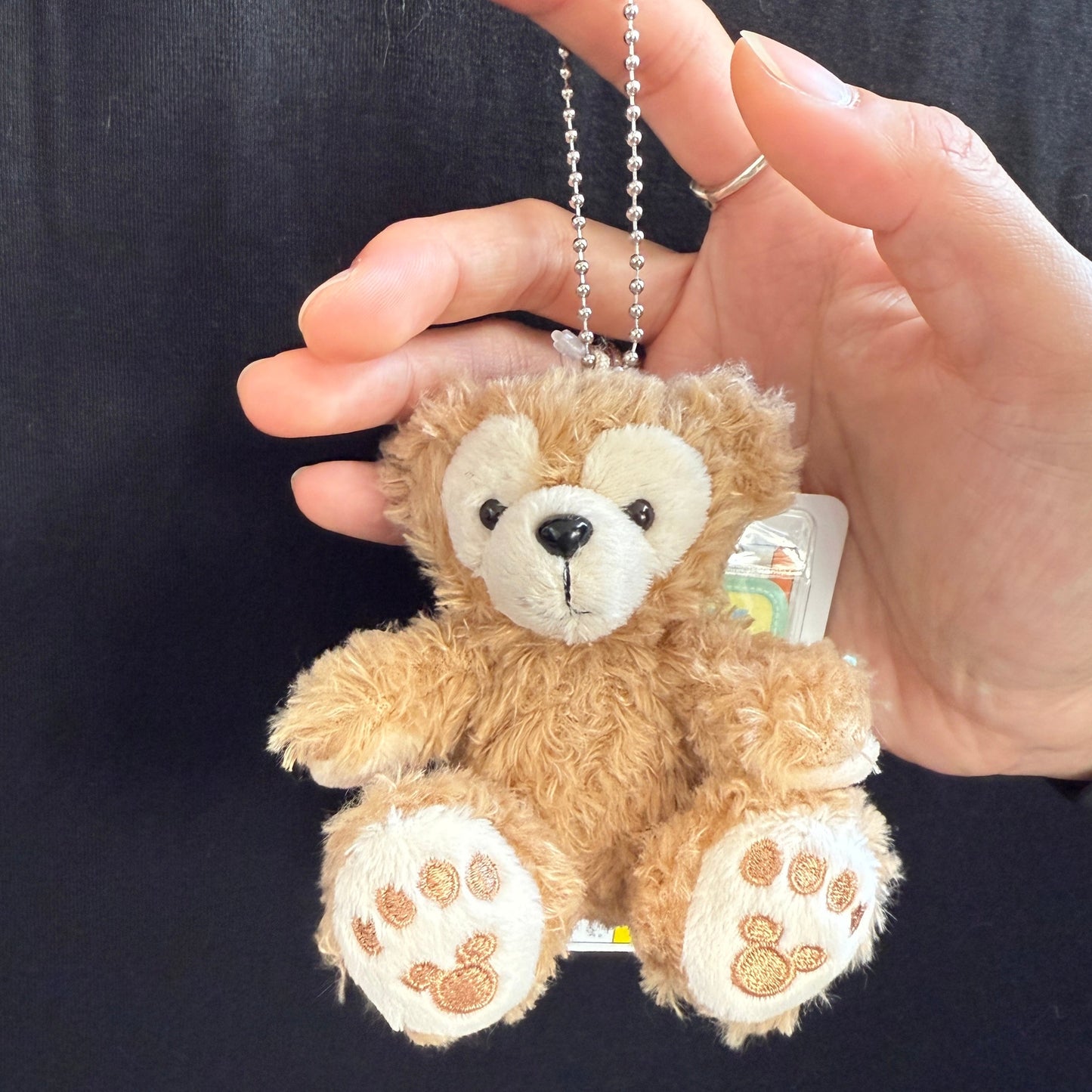 Disney｜ Duffy Mascot Keychain Sitting 10Cm (Standard)