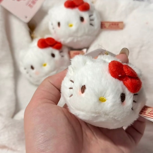 SANRIO | Hello Kitty Xiaolongbao Mascot Holder Bag Charm Keychain (Shanghai Limited Dim Sim)