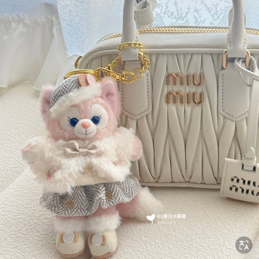 DISNEY | SHANG HAI DisneyLand LinaBell Mascot Holder Plush Keychain (Duffy and Friends Winter Collection)