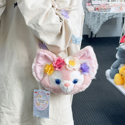 Disney | Plush Shoulder Bag Linabell 19×20Cm (Come Find Spring!) 东京迪士尼