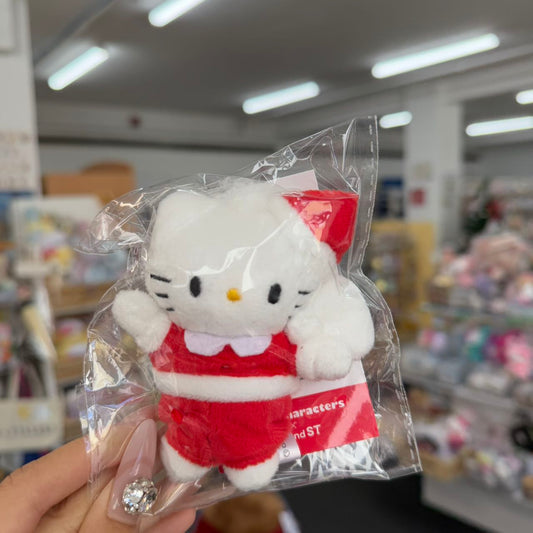 Me% X Hello Kitty | Mascot Holder Keychain 13Cm (Santa)
