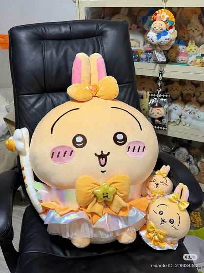 【Store & Pick Up】CHIIKAWA | Magical Usagi Super BIG! Sitting Plush Toy Plush Doll 660x600x350mm